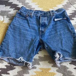 Levi, Jean,botton fly shorts